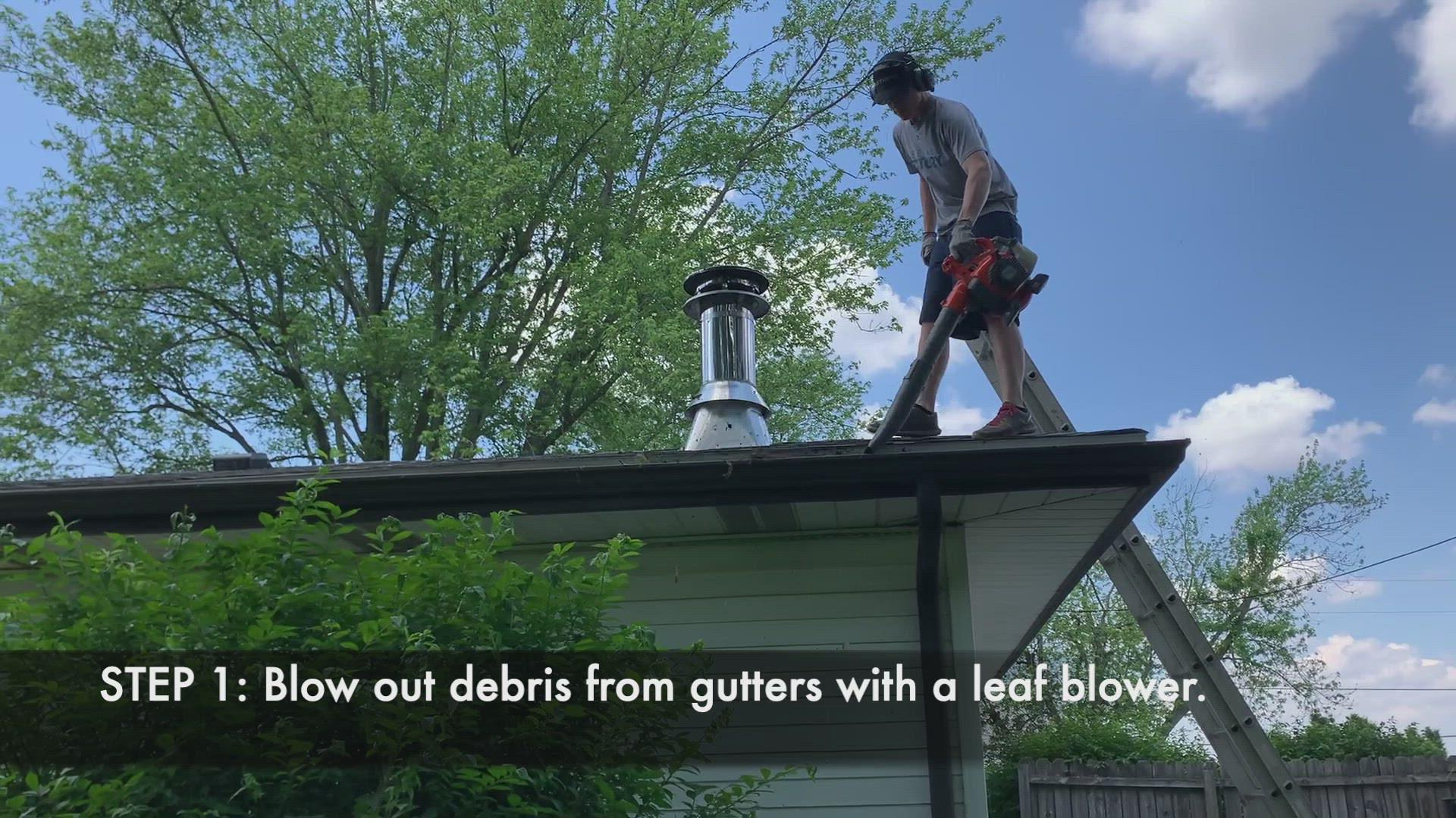 'Video thumbnail for How To Paint Gutters & Downspouts'