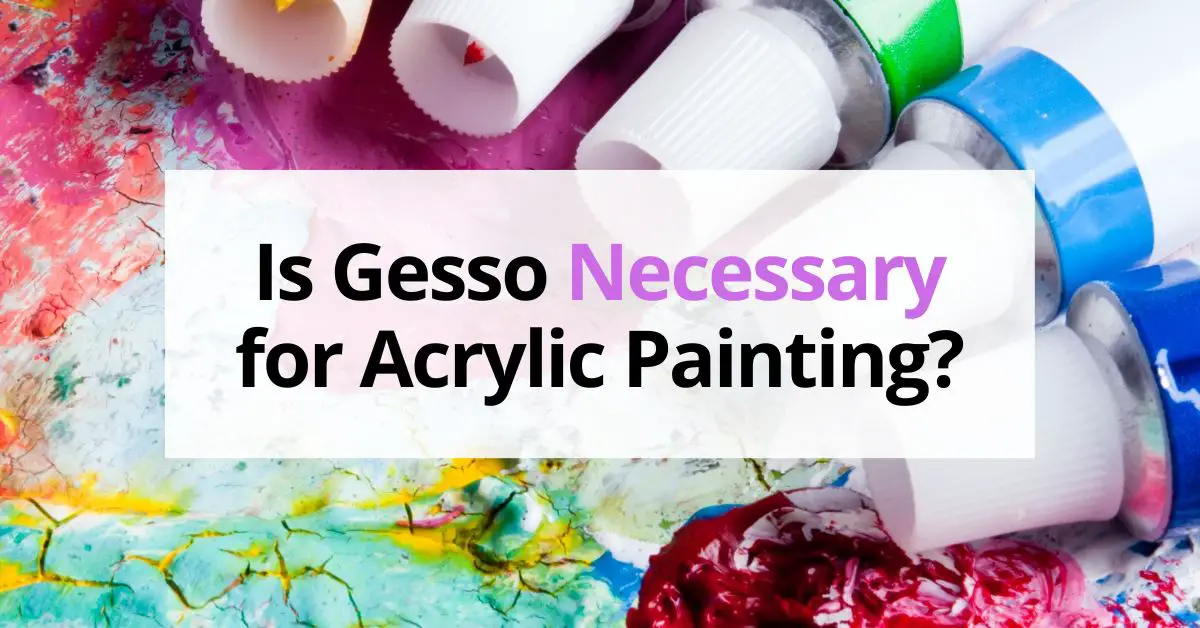 What is Gesso? How to use Gesso on Acrylic Painting! step by step Narrated  Video 